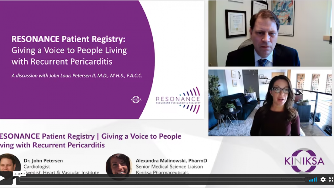 RESONANCE Patient Registry Webinar